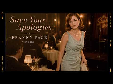 Save Your Apologies – 1960s Traditional Pop (Connie Francis, Brenda Lee Style) – Franny Page