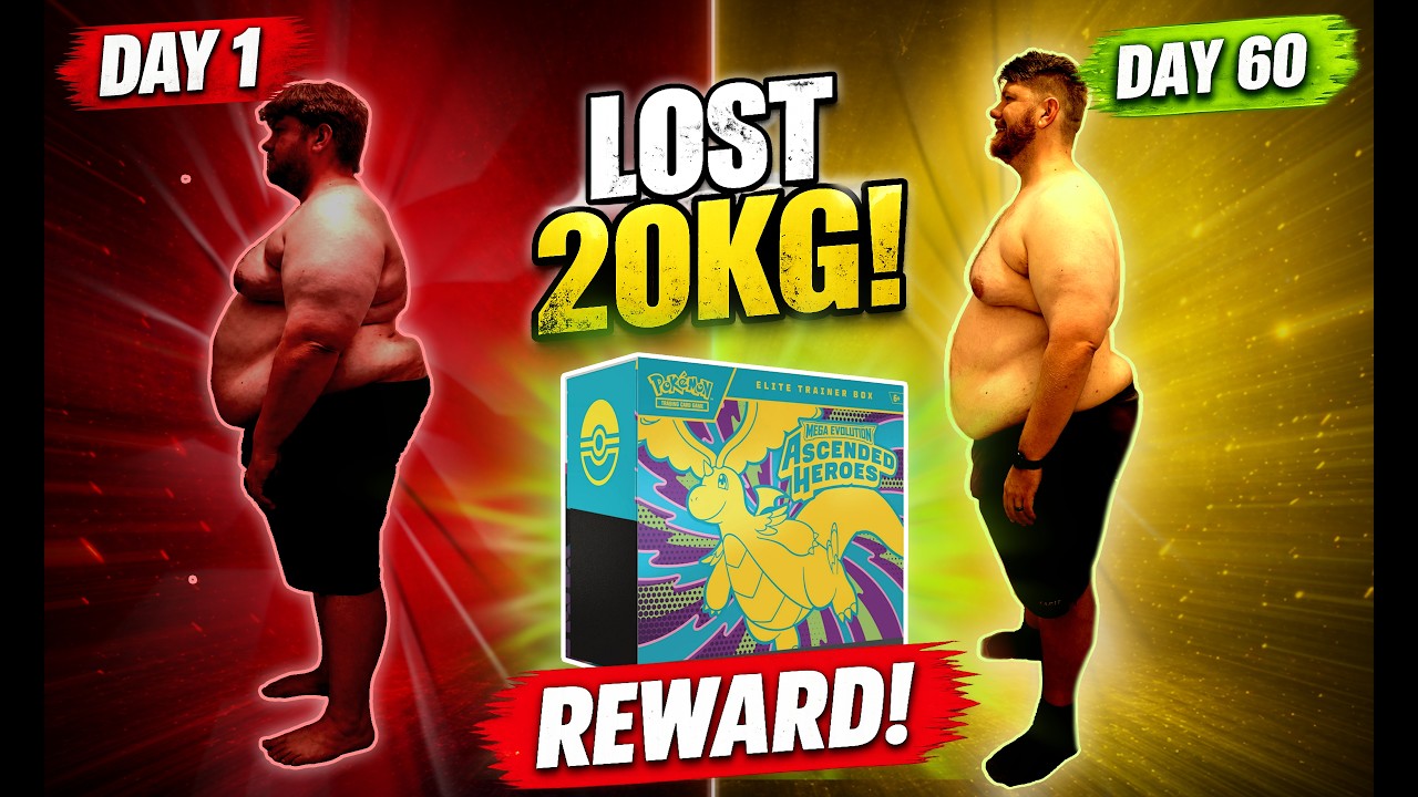 How Pokémon Cards Helped Me Lose 20KG