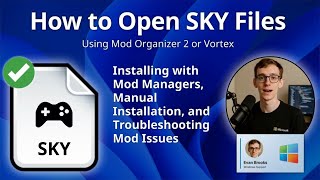 SKY File Extension: How to Open and Install Skyrim Mod Files
