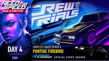 Day 4 (Tom) Pontiac Firebird Special Event | NFS No Limits