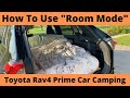 How to use Room Mode on your Toyota Rav4 Prime