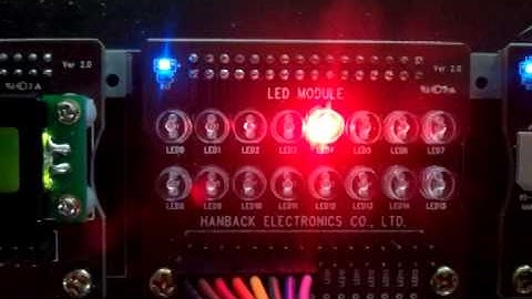 AVR 펄스폭 조절 PWM을 이용한 LED 점등