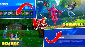 Recreating OG Fortnite Loading Screens
