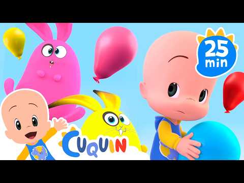 Thousands of balloons | Learn with Cuquín