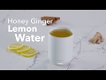 Ember x health and wellness lemon honey ginger water