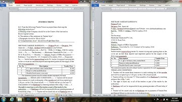GCC TBC computer typing 50 w.p.m Letter Hindi Language