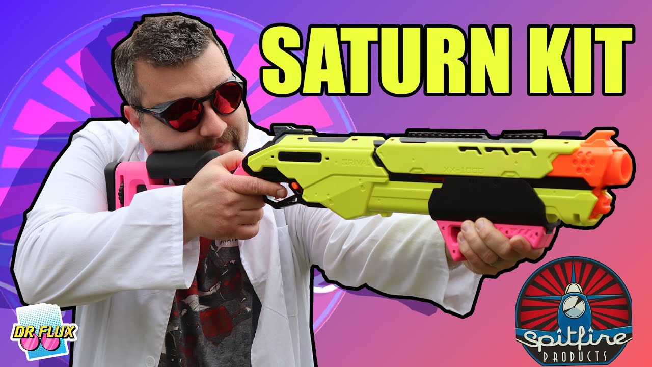 Bring the Nerf Rival Saturn to the Maximum Level! - YouTube