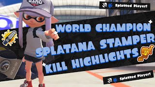 2024 Splatoon 3 WORLD CHAMPION Splatana Stamper Kill Highlights