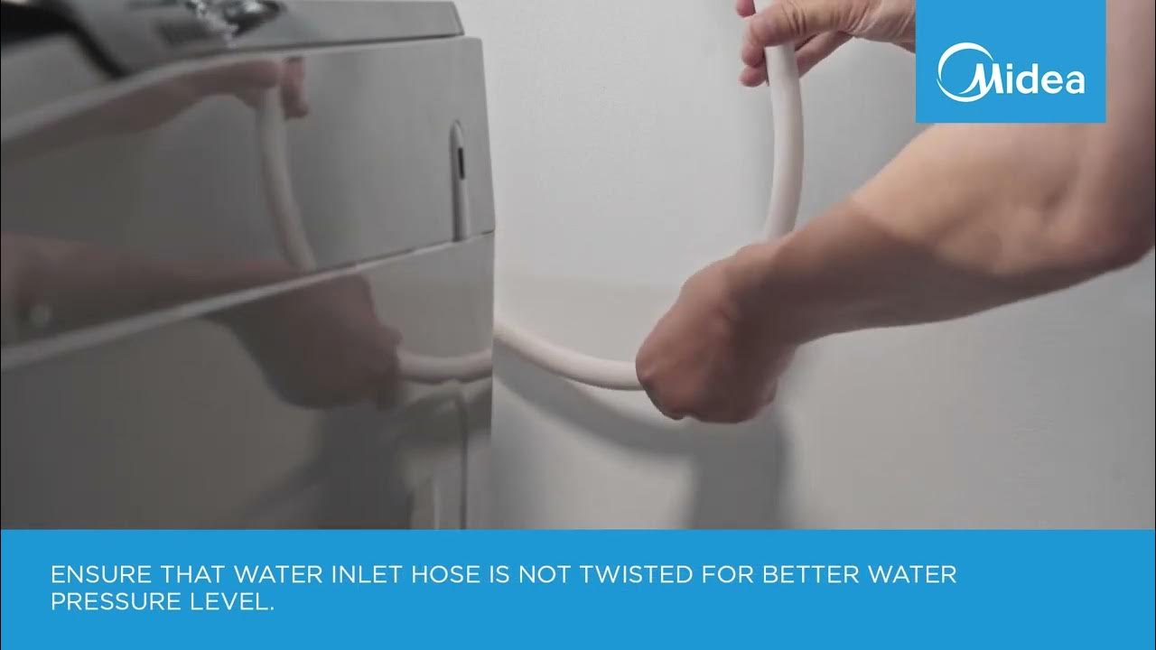 Midea Top Load Washer (E1 Code) YouTube