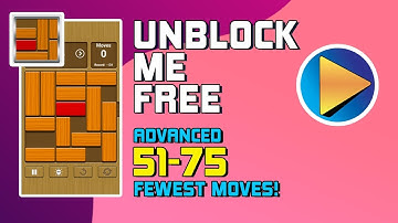 Unblock Me FREE Advanced Levels 51 to 75 Walkthrough [100% Perfect!]