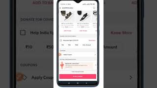 Myntra app me coupon kaise use kare | myntra me coupan kaise use kare screenshot 4