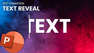 BEST Text Reveal Animation in PowerPoint
