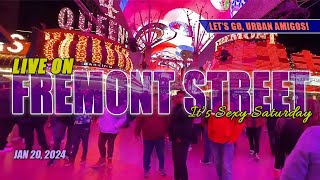 🎉LIVE ON FREMONT ST | It’s Sexy Saturday! 💃🏽🍹 #live #party #livemusic #fremontstreet