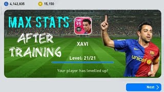 TRAINING FEATURED XAVI TO HIS MAXIMUM LEVEL || PES 2020 MOBILE