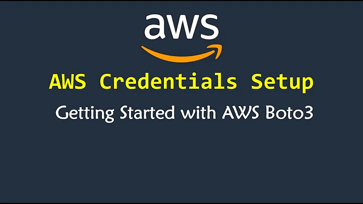 AWS Boto3 and AWS Credentials Configuration Settings for Boto 3 Python Tutorial