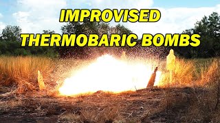Improvised Thermobaric Grenades: Testing Fuel Air Bomb Grenade Designs