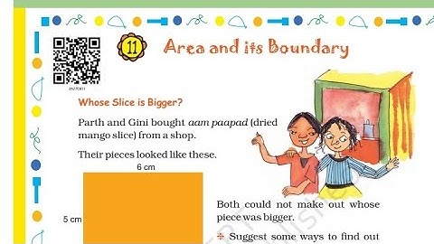 Ncert class 5 maths chapter 11 solution|| Area and its boundary ||part 1