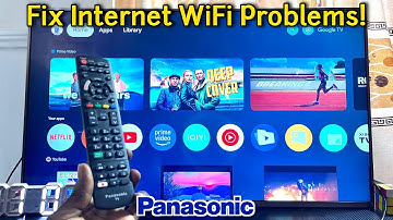 How to Fix Internet WiFi Connection Problem on Panasonic TV