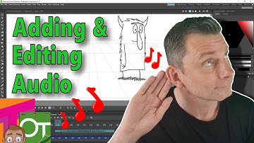 Discover the power of audio in OpenToonz and Tahoma2D - Adding & editing