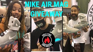 AIR MAGS $20,000 SNEAKER GIVEAWAY YEEZY BUSTA TWOJAYSKICKS TONYD2WILD