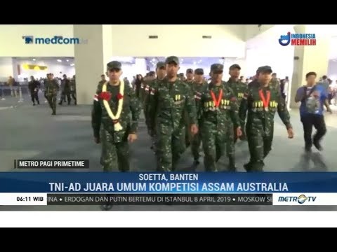 Lagi, TNI AD Juara Umum Lomba Menembak AASAM Di Australia