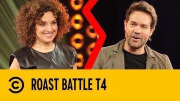 Te Cuelgan Los Huevos | Juan Dávila vs Virginia Riezu | ROAST BATTLE 4