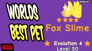 Roblox Lawn Mowing Simulator | Worlds Best Pets [MAXED 4 Star Evolution Pets]
