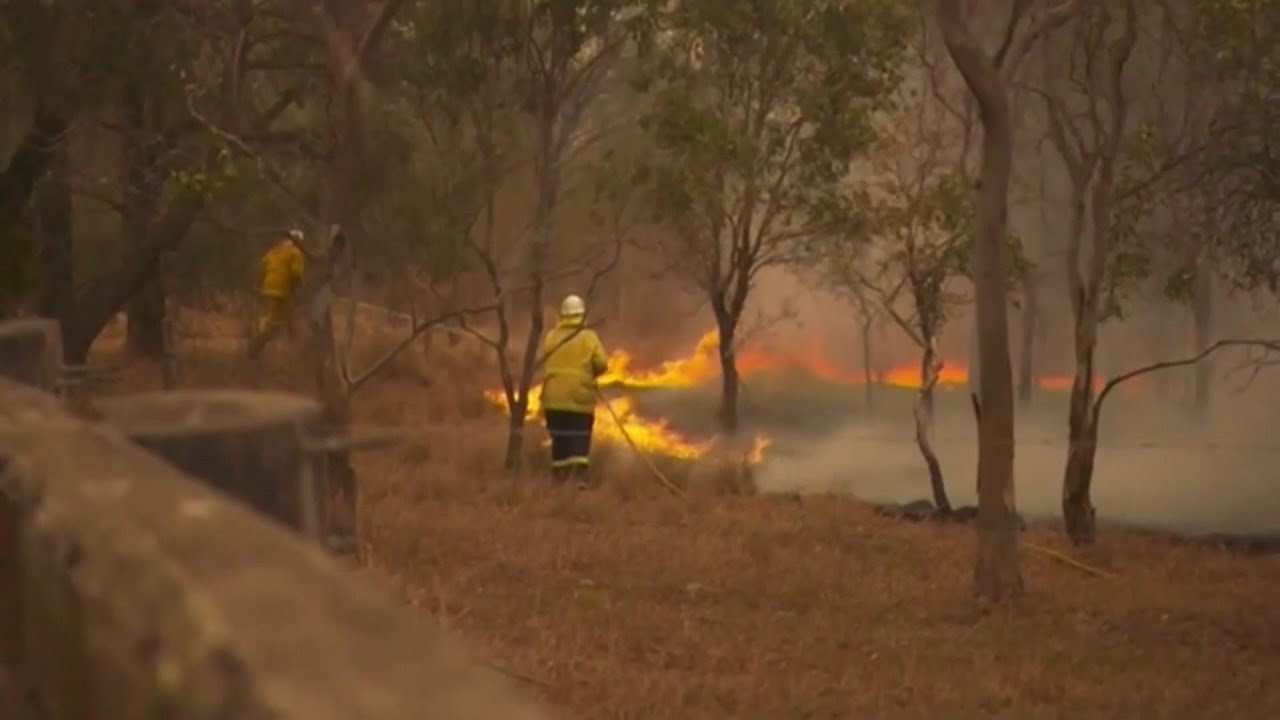 Local fire chief's connection to Australia