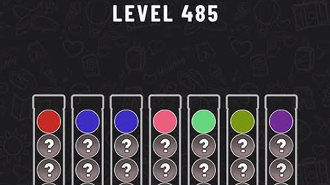 Ball Sort Puzzle Level 485 #ballsortpuzzle #ballsortpuzzlegameplay #puzzlegame #mobilegames