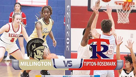 2022 23 TSSAA Basketball Millington @ Tipton Rosem...