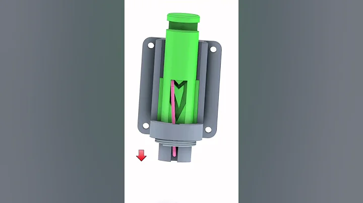 Push Button Switch Mechanism #shorts