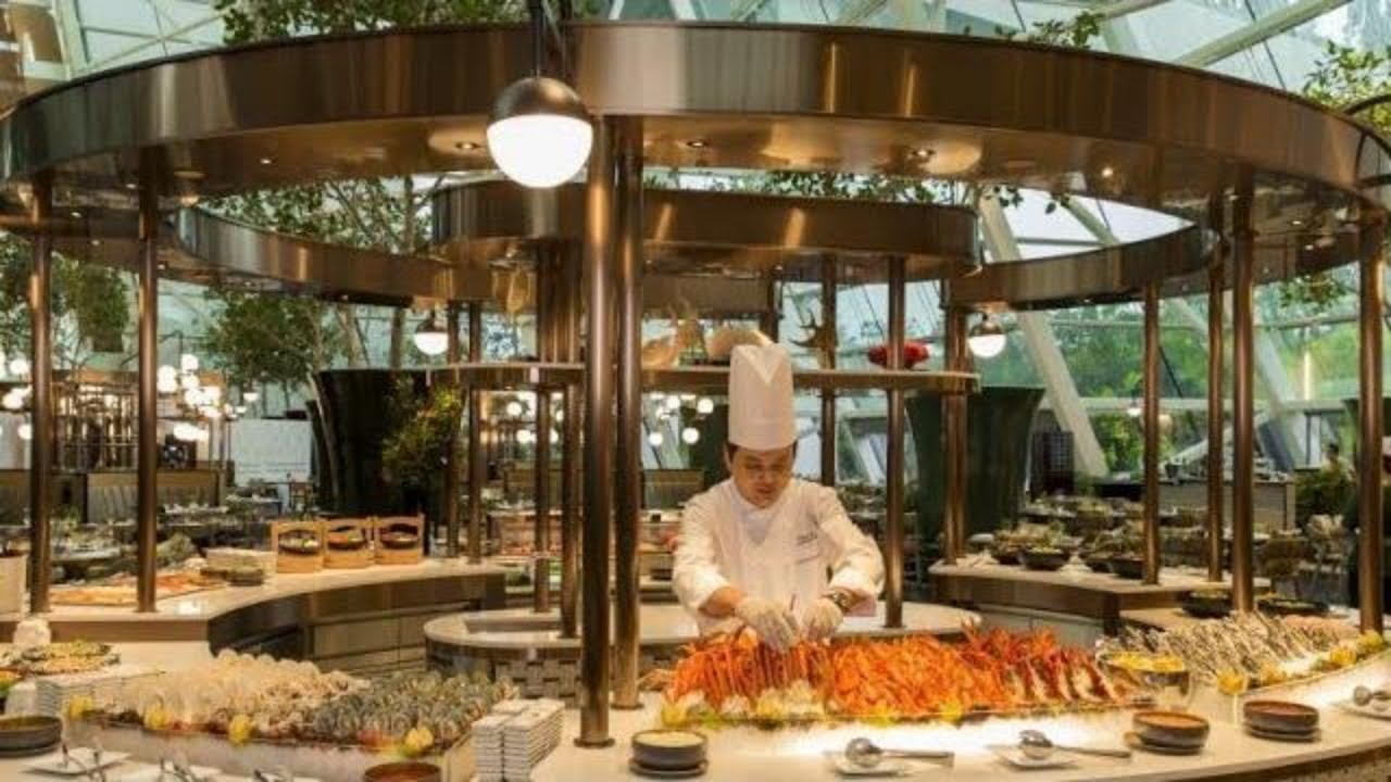 RISE RESTAURANT MARINA BAY SANDS SINGAPORE DINNER BUFFET RISE RESTAURANT MARINA BAY SANDS SINGAPORE DINNER BUFFET