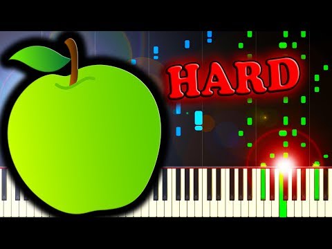 BAD APPLE!! - Piano Tutorial