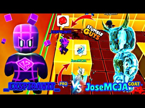 EXSPIRAVIT vs JoseMCJA БИТВА КРЕАТОРОВ СТАМБЛ ГАЙС / Battle of Creator Stumble Guys