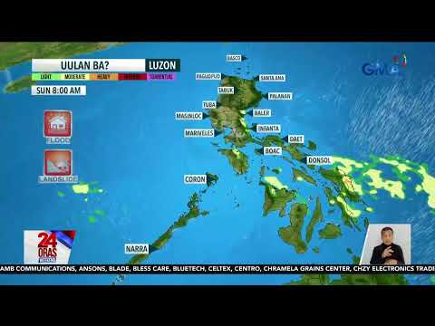 Shear line, Amihan, AT Easterlies, patuloy na nagpapaulan sa bansa | 24 Oras Weekend