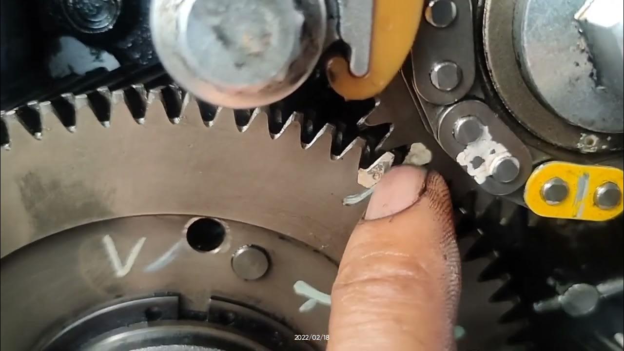 isuzu 4JJ1 3.0 timing mark & ilder gear or transfer gear moving. YouTube