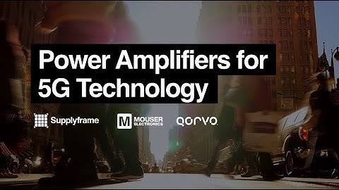 Power Amplifiers for 5G Technology