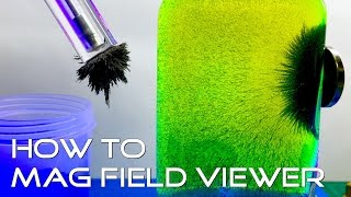 How To: DIY Magnetic Field Line Viewer - How To See Magnetic Fields
