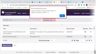EvaluationKIT: Creating Custom Questions