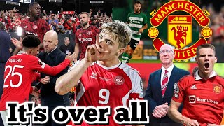 Breaking?Man utd transfer news announced✅takeover news/Højlund speaks out/Sancho latest/UCL kickoff