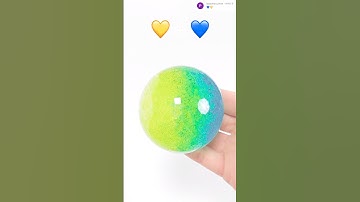 💛+💙=? DIY Squishy Balloon with Nano Tape & Orbeez!🎈 실리콘 테이프 풍선 말랑이 만들기 #shorts #nanotape