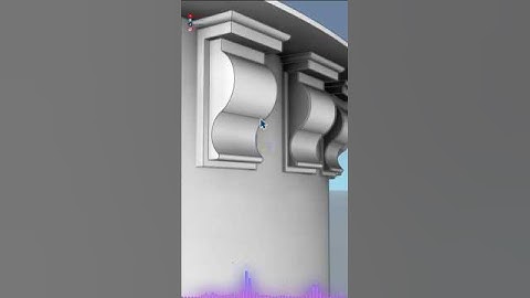 SketchUp Magic! 🪄 Create Stunning Wall Molding in Minutes #SketchUp #Shorts #design #viralshorts
