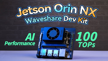 Waveshare Jetson Orin NX AI Development Kit, Options for 8GB/16GB Memory Jetson Orin NX Module