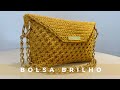 BOLSA DE CROCHÊ | BOLSA BRILHO - com  Ponto Anis -  passo a passo @Marcelo Nunes Croche