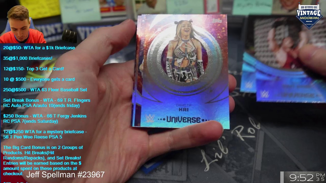 Vintage and Modern Breaks 03/05/26 #livebreaks