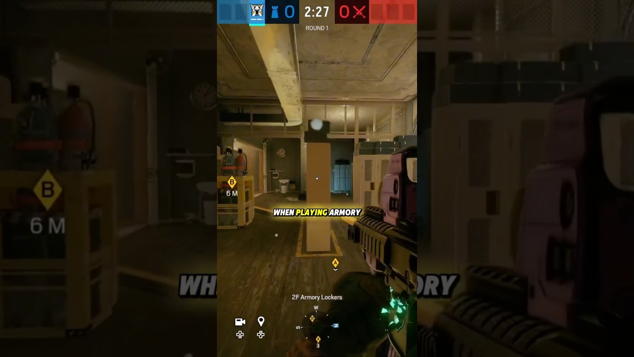 Best Valk Cams For Armory Border! #rainbowsixsiege #siege #r6 #shorts # ...