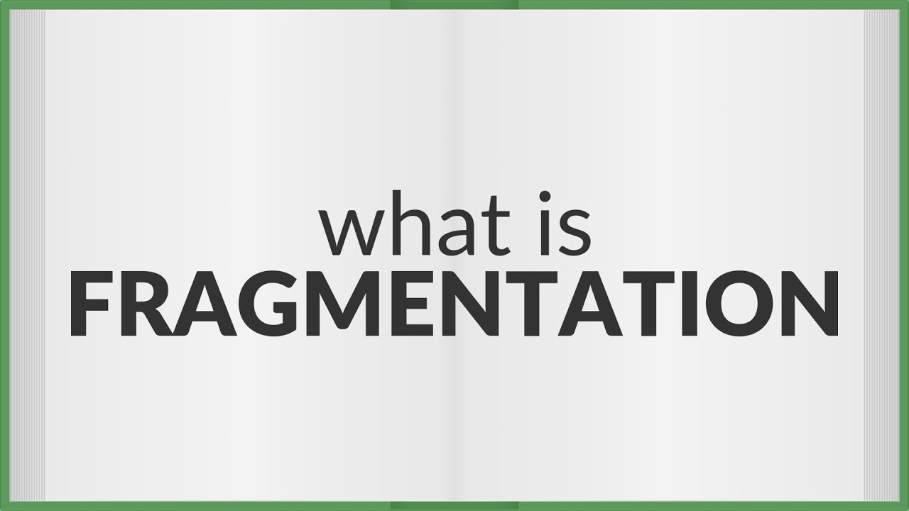 Fragmentation Definition