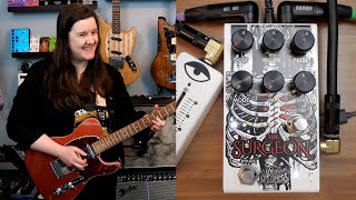 Matthews Effects The Surgeon Delay Pedal Demo - YouTube