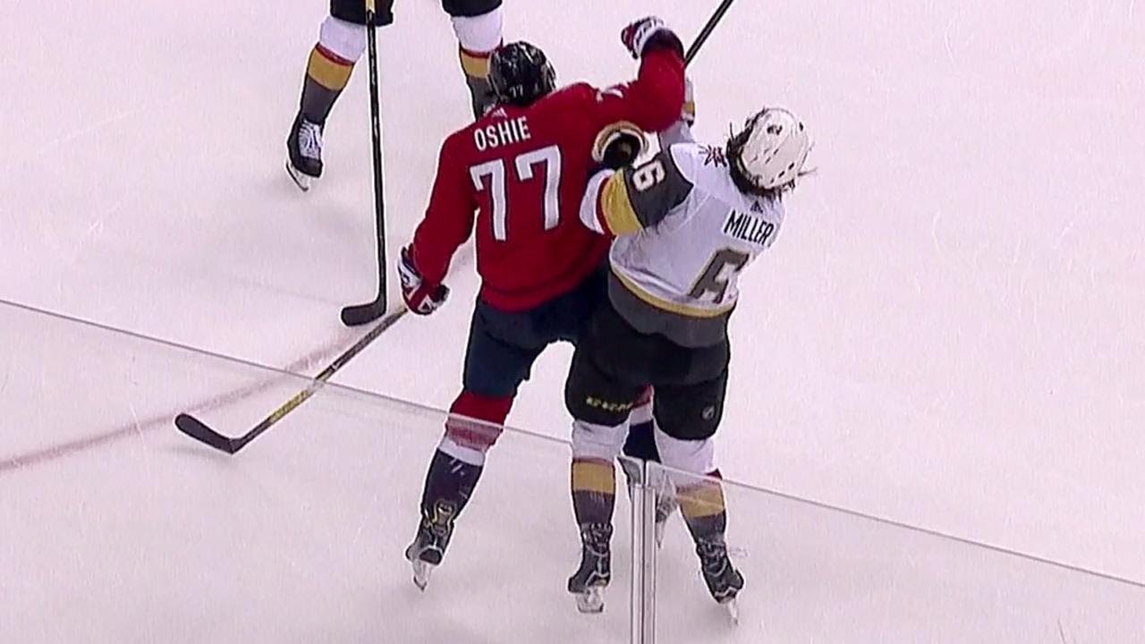 Capitals score fifth goal after Miller knocked from play YouTube