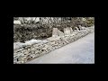 NO MORTAR STONE WALLING #DRYSTONEWALLING
